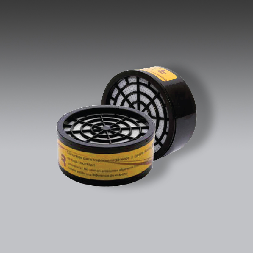 mascarillas para la seguridad industrial cartucho para respirador voga modelo rex voga marca jyrsa