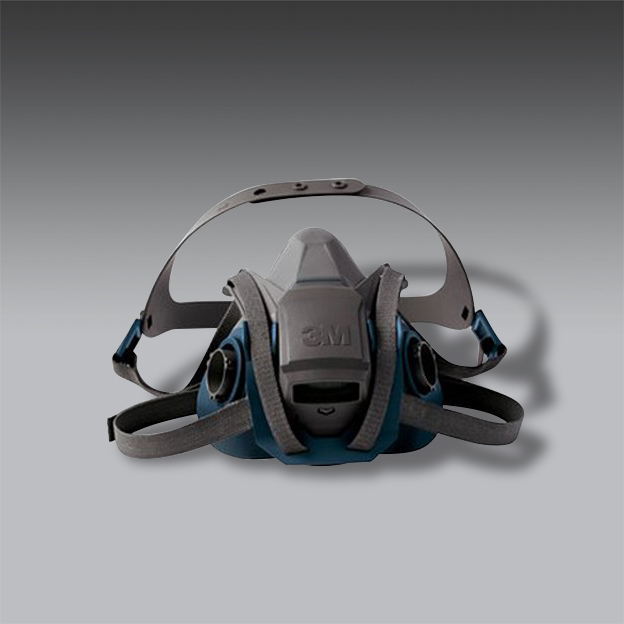 respirador media cara para la seguridad industrial modelo MM 6502QL respirador media cara de seguridad industrial modelo MM 6502QL