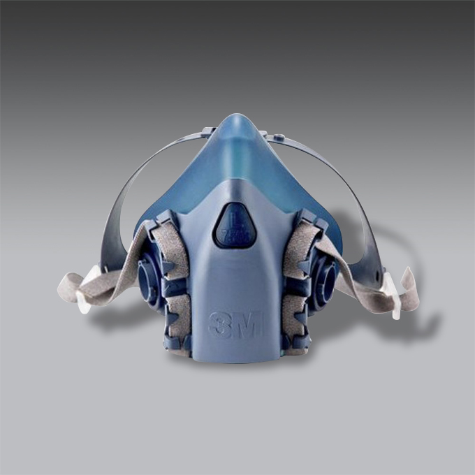 respirador media cara para la seguridad industrial modelo MM 7503 respirador media cara de seguridad industrial modelo MM 7503